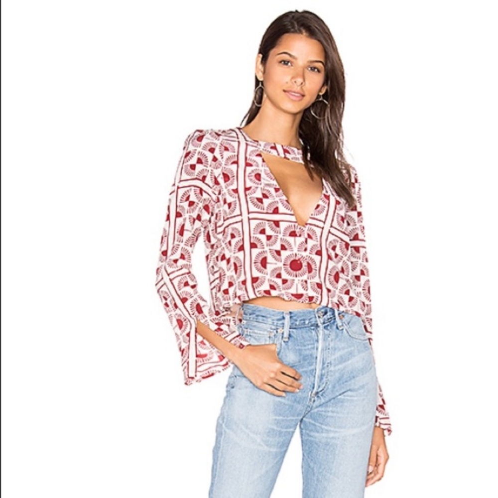 NWOT SCF Silk Top